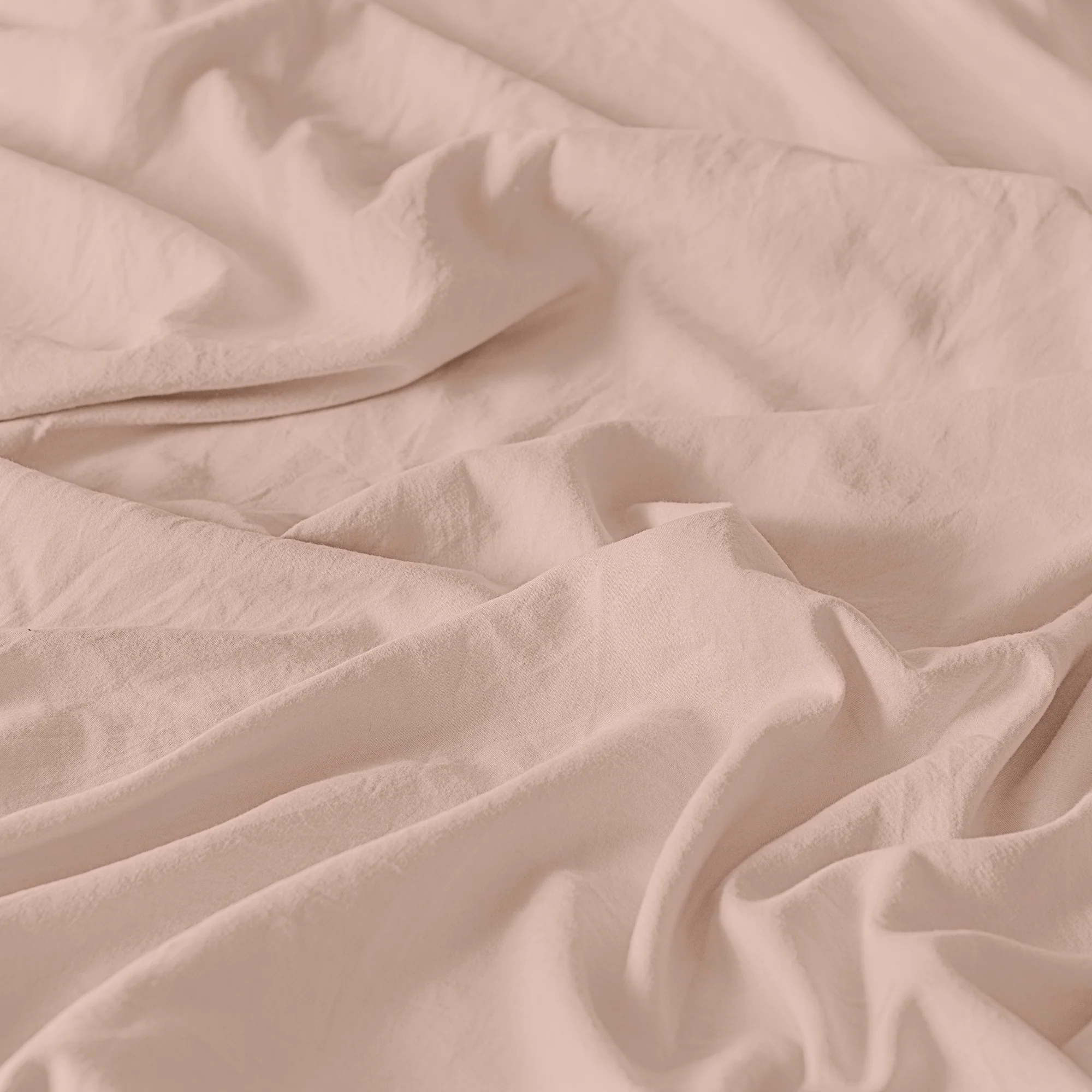 Viasoft Washed Sweet Pink Sheet