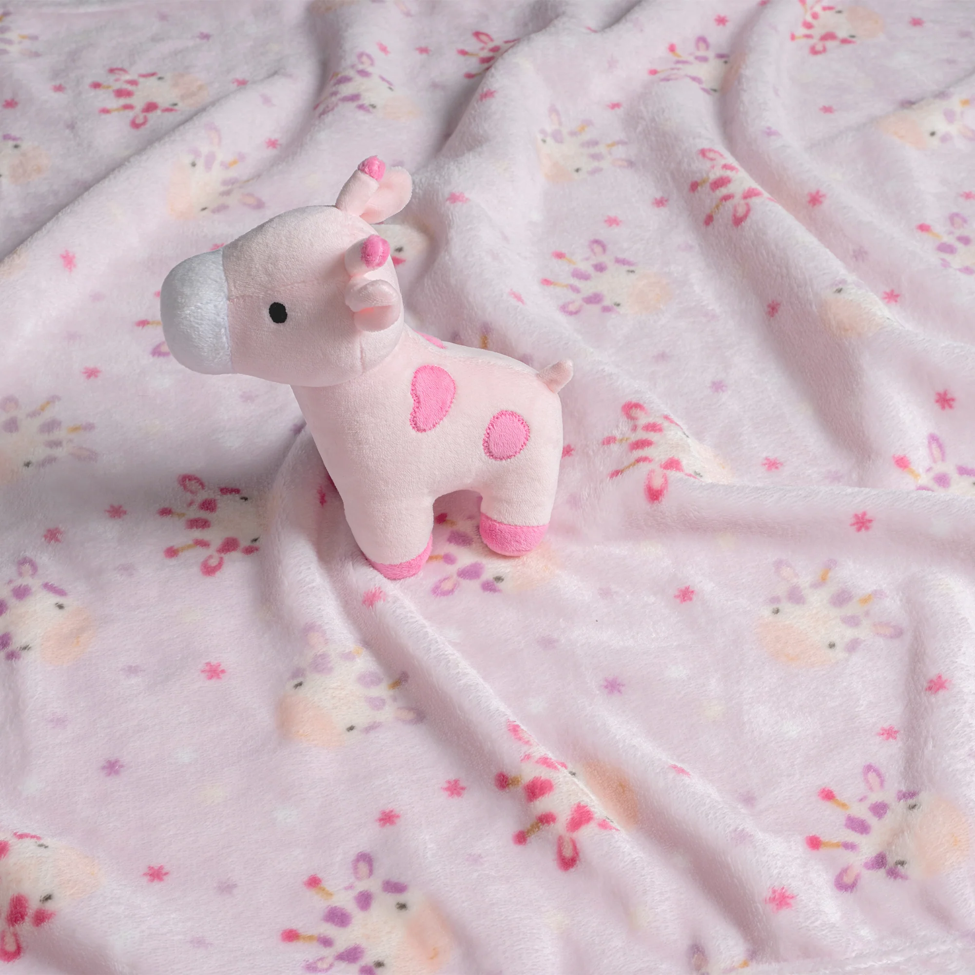 Baby Lightweight Giraffe Blanket