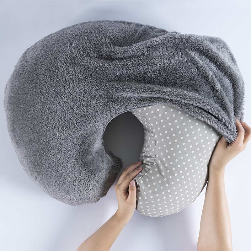 Alps Grey Nursing Pillowcase