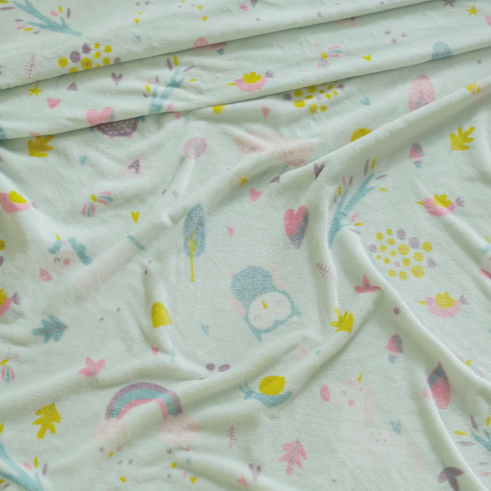 Happy Light Baby Blanket