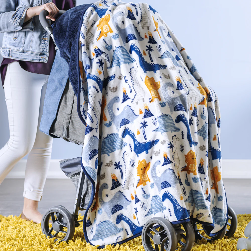 Baby Siberia Dinosaurs Blanket