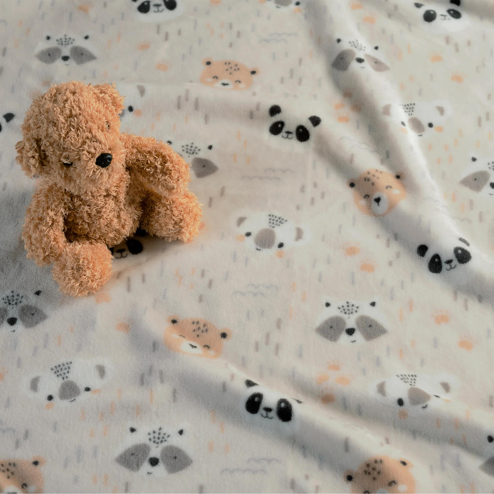 Lightweight Forest Baby Blanket