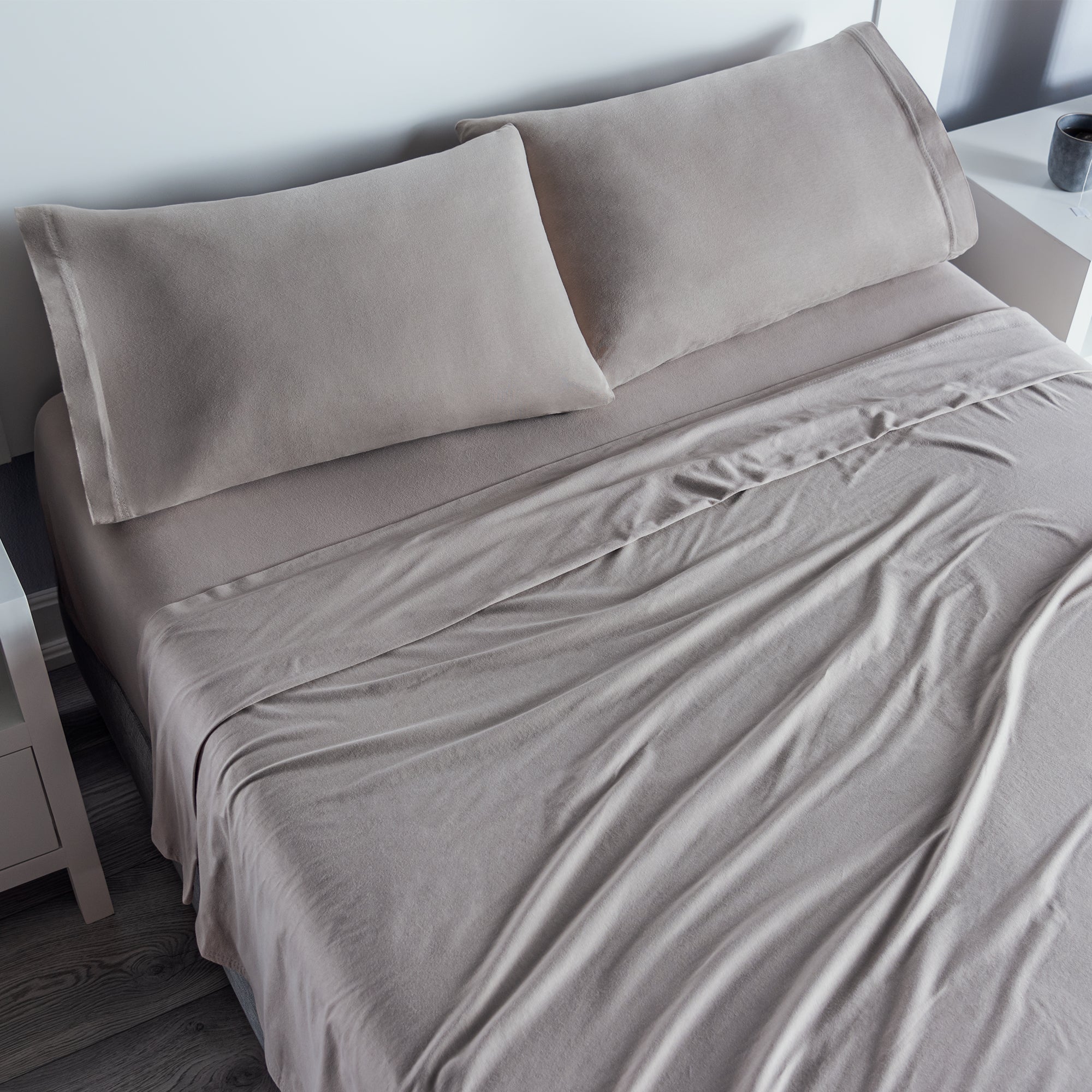 Glacial Grey T-Shirt Sheets